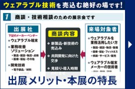 出展メリット・本展の特長
